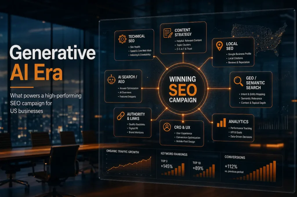 The Anatomy of a Winning SEO Campaign for US Businesses in the Generative AI Era
