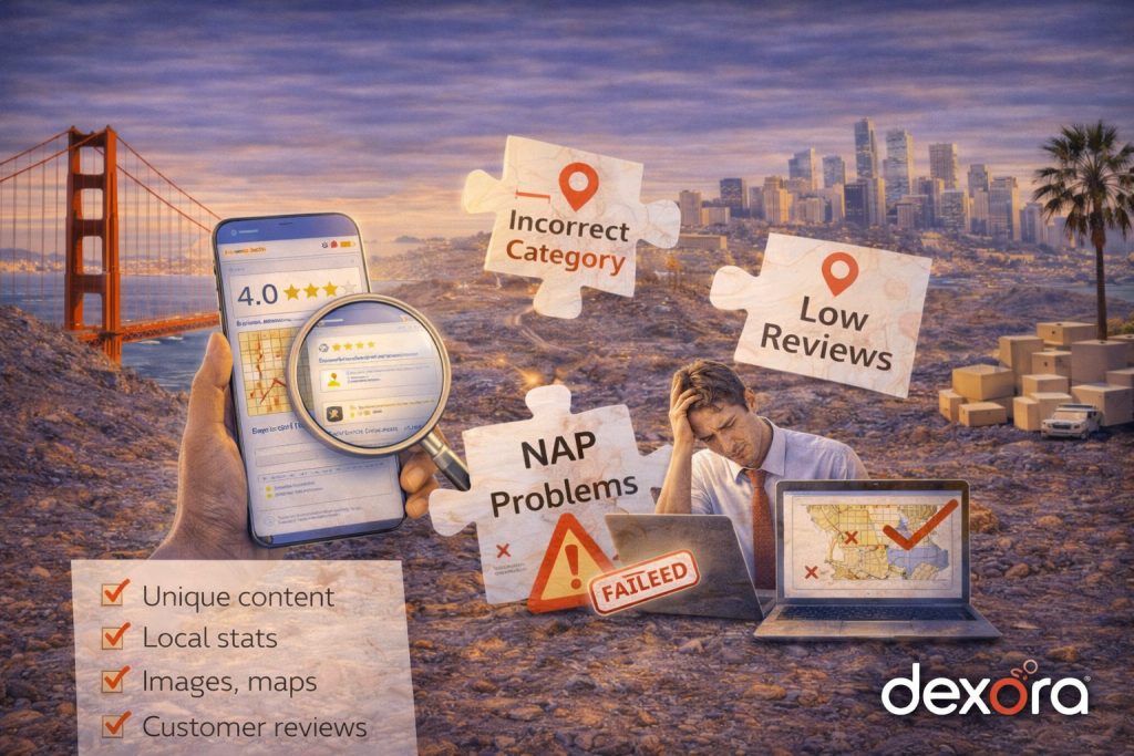 Why California Businesses Struggle to Rank on Google Maps