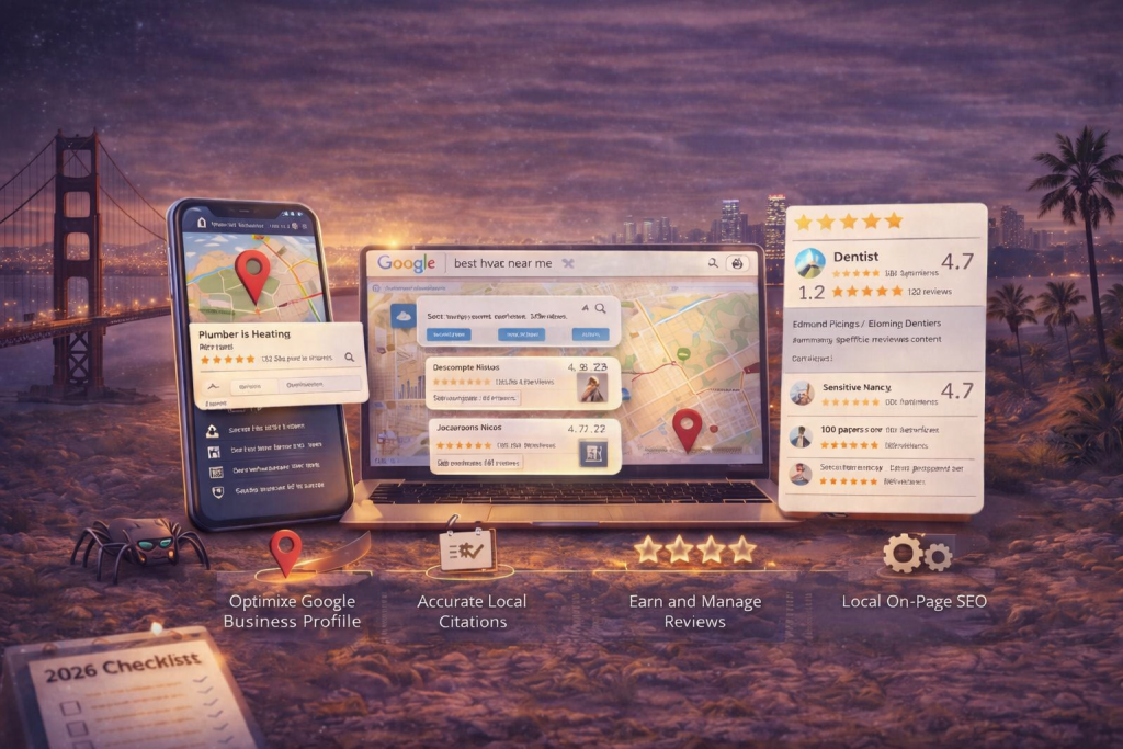 California Local SEO Master Checklist for Local Businesses