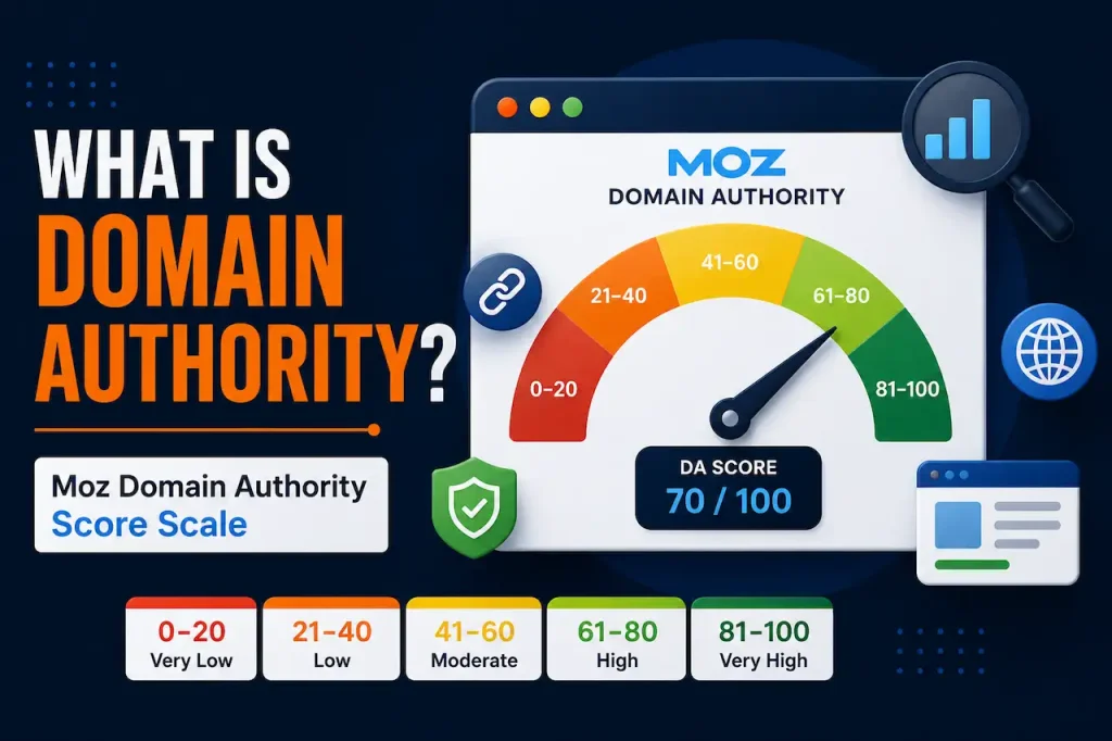 domain authority score scale moz what is domain authority