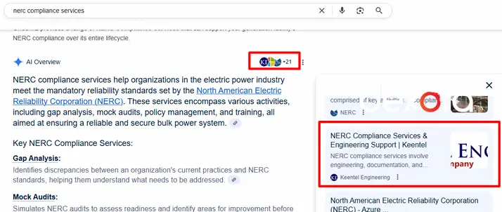 nerc complience services ai overview 