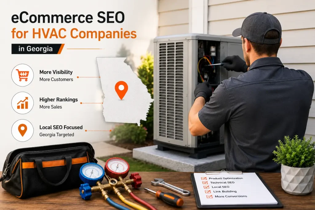 eCommerce SEO for HVAC Companies in Georgia