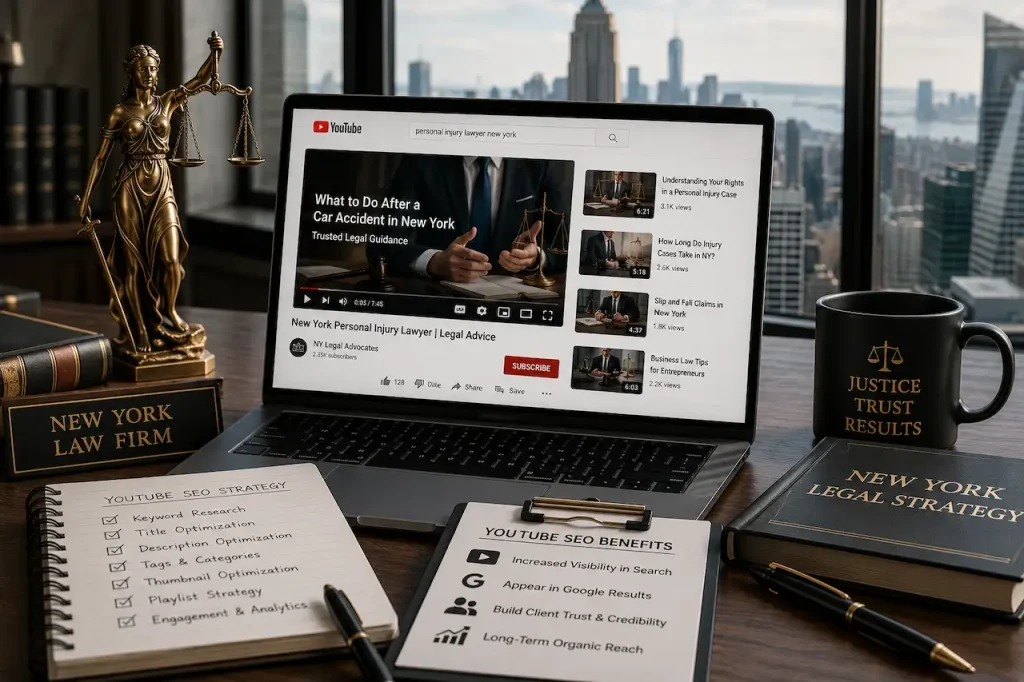 Why YouTube SEO Matters for New York Law Firms