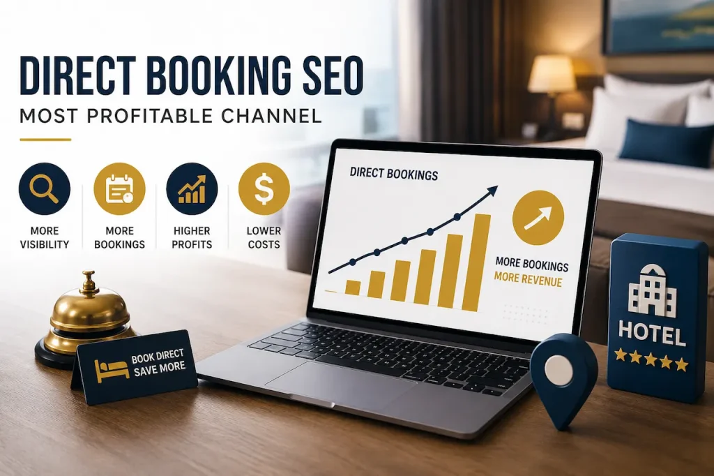 Why Direct Booking SEO Is the Most Profitable Marketing Channel for Hotels