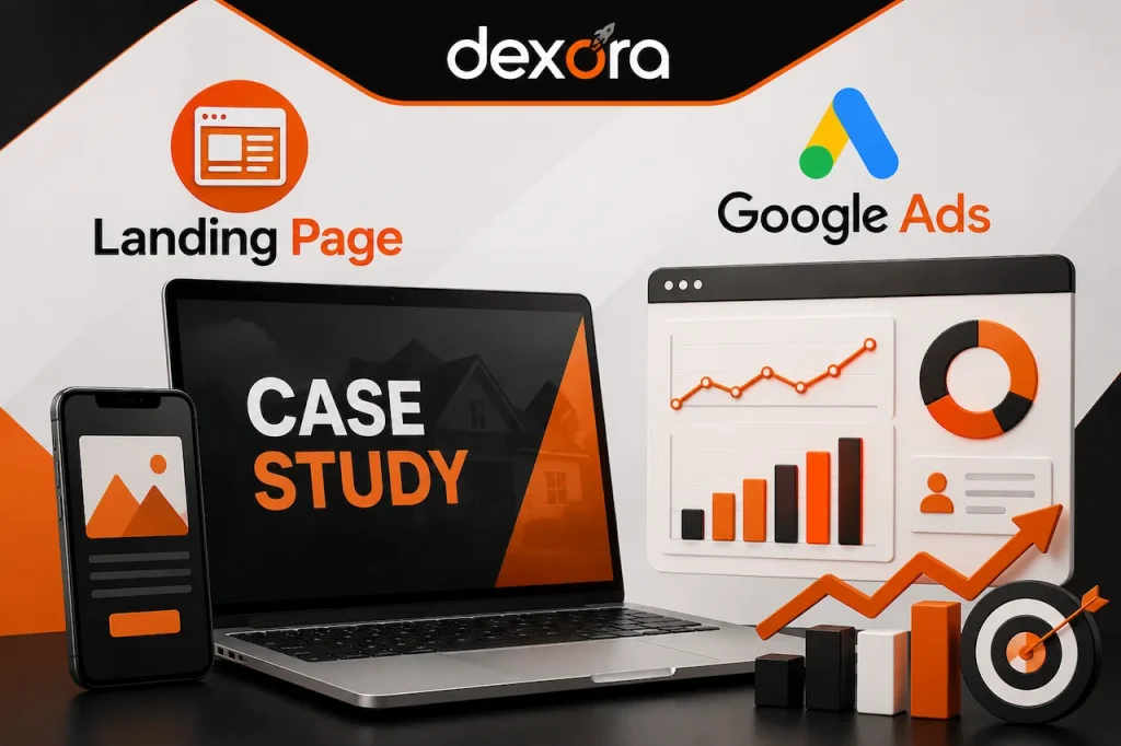 Home Repair Google Ads and Landing Page Case Study by Dexora Digital