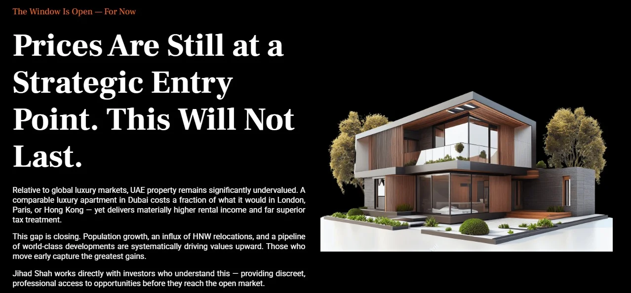 The Real Estate Investors website design, screen 3