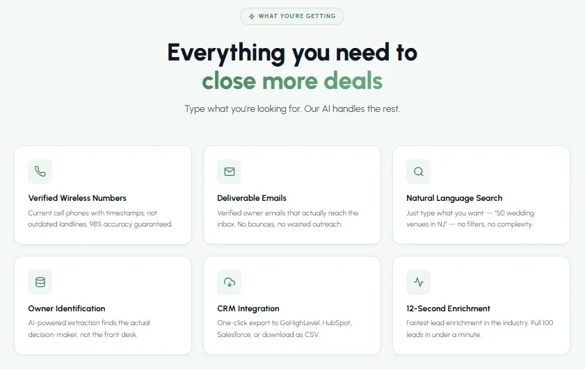 OnlyOwners website design, screen 3