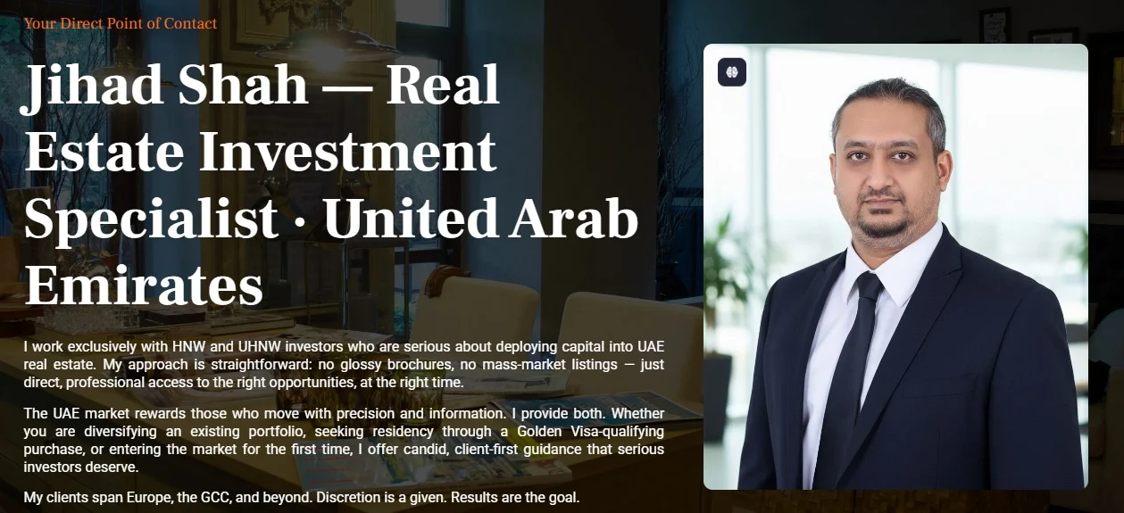 The Real Estate Investors website design, screen 4