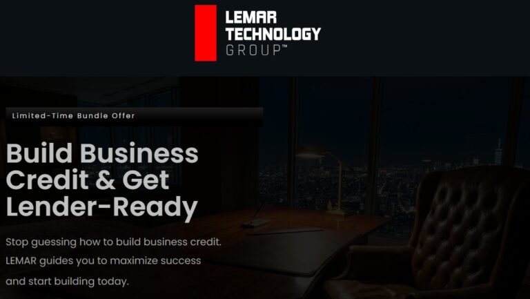 LeMarTech Group technology and marketing services landing page
