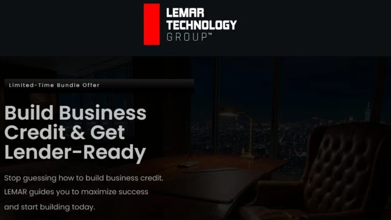 LeMarTech Group technology and marketing services landing page