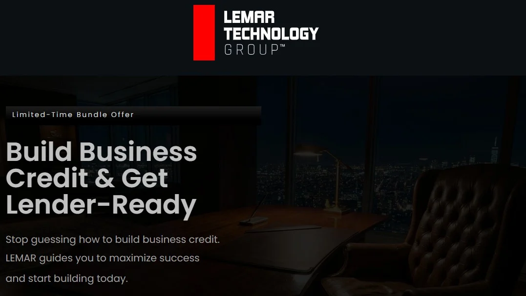 LeMarTech Group technology and marketing services landing page