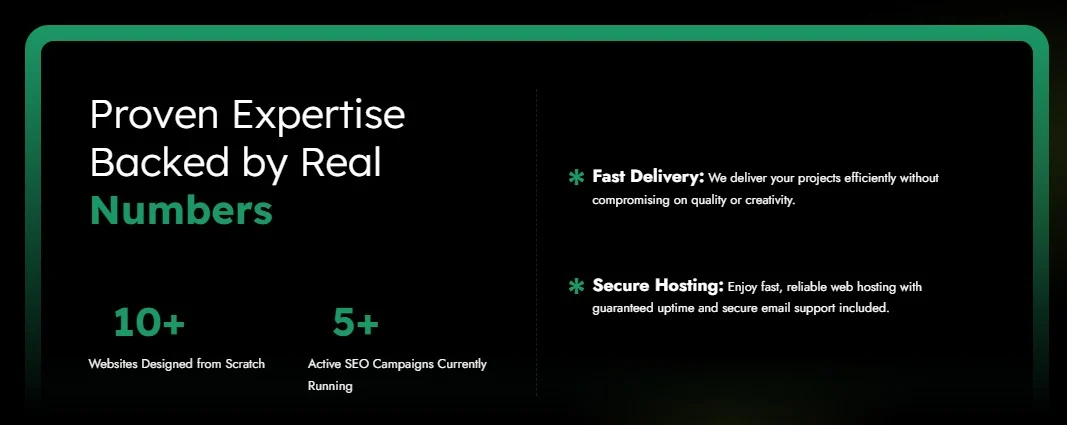 Hyperdeft website design, screen 5