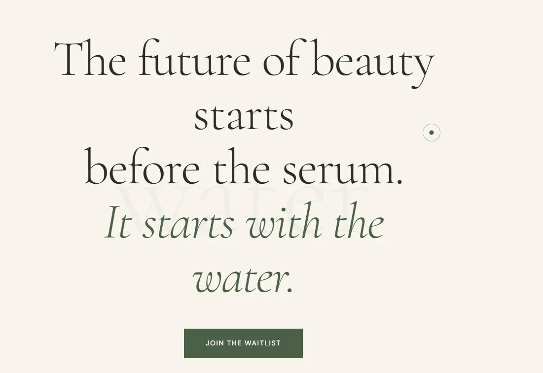 Stilla London website design, screen 6