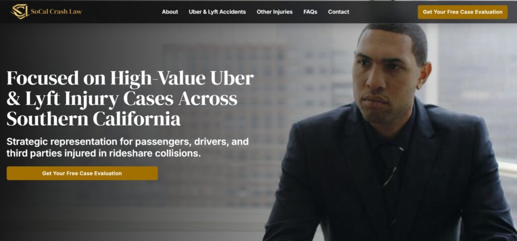 Personal Injury Website Design Southern California