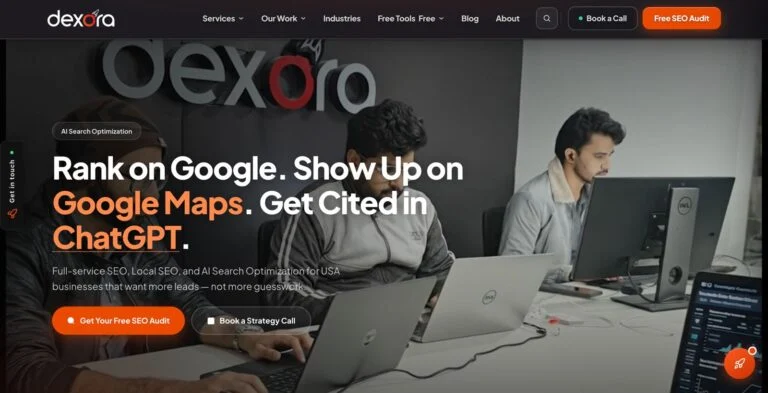 Dexora Digital — SEO & AI Search Agency Website