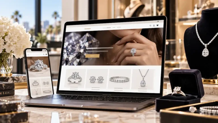 Luxury Diamond eCommerce Website Design