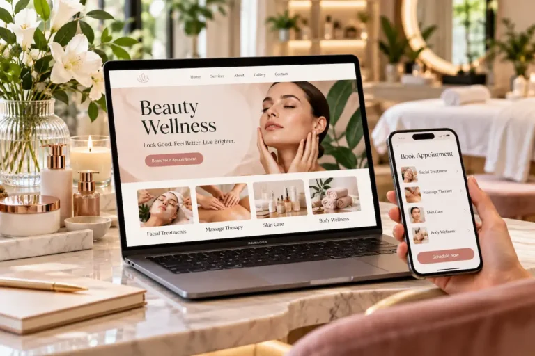 Apres Beauty and Wellness Website Design