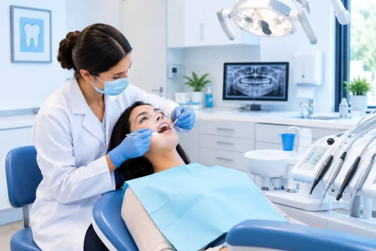 Professional Dental Checkup in Modern Clinic