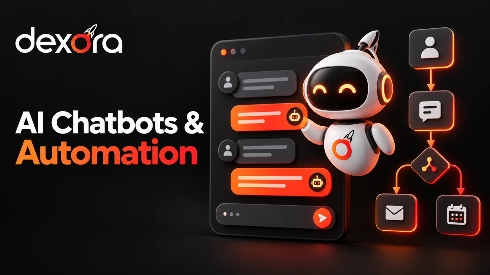 AI chatbot and automation for lead capture